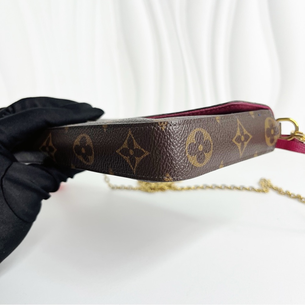 Louis Vuitton Felicie Pochette monogram canvas - Picture 5 of 9